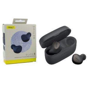 Buy Jabra Elite 4 Active in Ear Bluetooth Earbuds Truly Wireless with mic -Dark Grey from Zoneofdeals.com