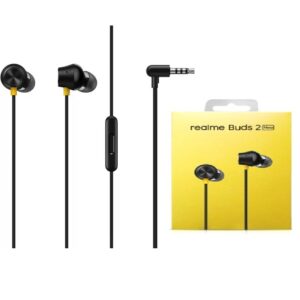 Buy realme Buds 2 Neo Wired in Ear Earphones with Mic Black from Zoneofdeals.com