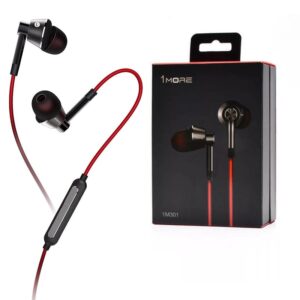 Buy 1MORE 1M301 Wired in Ear Earphones with Mic -Red from Zoneofdeals.com