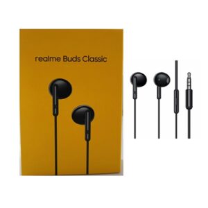 Buy realme Buds Classic Wired In Ear Earphone with Mic- Black from Zoneofdeals.com