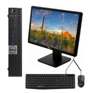 Buy Dell Optiplex 7040 | Core i5 6th Gen | 8GB DDR4 RAM- 256GB SSD | 18.5″ LCD + Keyboard + Mouse Refurbished from Zoneofdeals.com